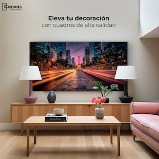 Foto 3 | Foto 3 | Cuadro Decorativo México Canvas Ángel Reforma Honor 120x60