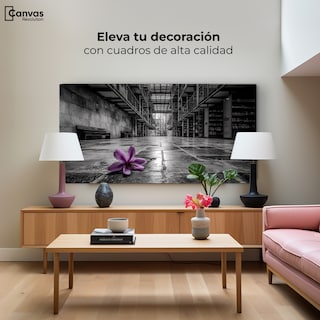 Foto 3 | Foto 3 | Cuadro Decorativo México Canvas Vasconcelos Flor 120x60
