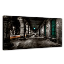 Cuadro Decorativo México Canvas Centro Histo Brilla 120x60