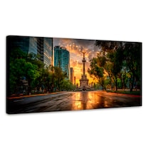 Cuadro Decorativo México Canvas Ángel Victoria Luz 120x60