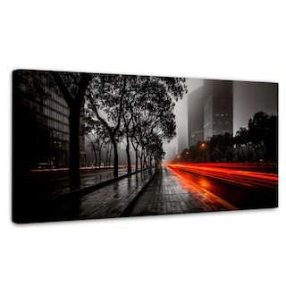 Foto 1 | Foto 1 | Cuadro Decorativo México Canvas Reforma Vida Neón 120x60