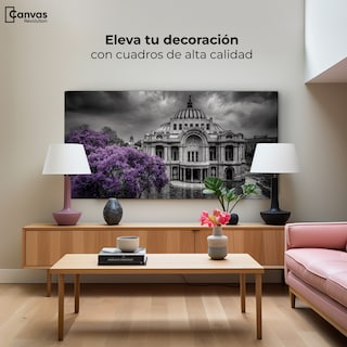 Foto 3 | Foto 3 | Cuadro Decorativo México Canvas Bellas Arte Natural 120x60
