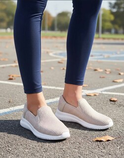 Foto 2 | Foto 2 | Tenis Golden Shoes 0727 Rosa Confort Slip On Mujer