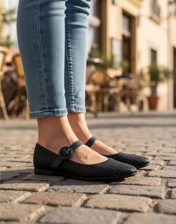 Foto 2 | Foto 2 | Balerinas Lady One Cg-783 Negro Casuales Mujer