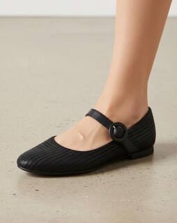 Foto 3 | Foto 3 | Balerinas Lady One Cg-783 Negro Casuales Mujer