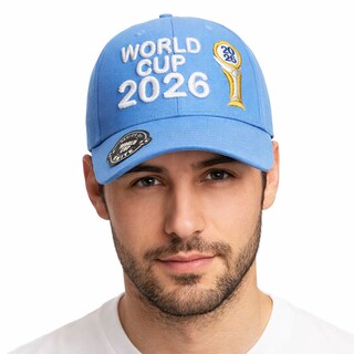 Foto 5 | Foto 5 | Gorra Fútbol Ajustable Argentina Celeste Copa 2026 Campeón