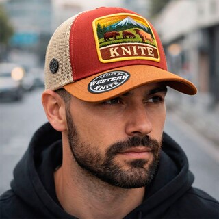 Foto 5 | Foto 5 | Gorra Trucker Western Lux Knite Pines Ajustable Snapback