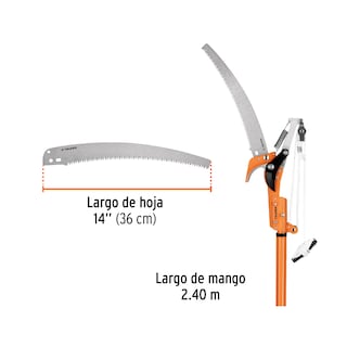 Foto 3 | Foto 3 | Cortador de Ramas con Mango 8 Truper 18409