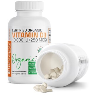Foto 5 | Foto 5 | Suplemento Bronson Vitamina D3 10.000 Ui (250 Mcg) 360 Tabletas - Venta Internacional.