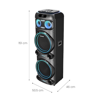 Foto 4 | Foto 4 | Bafle Recargable Bluetooth 2x15 Dw Mega Blast Daewoo