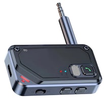 Transmisor Y Receptor Auxiliar Bluetooth 5.3 Eo Safe Imports Esi-24040 Negro