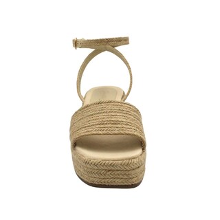 Foto 3 | Foto 3 | Sandalias Con Plataforma Corrida Forrada En Yute Senties Mayde