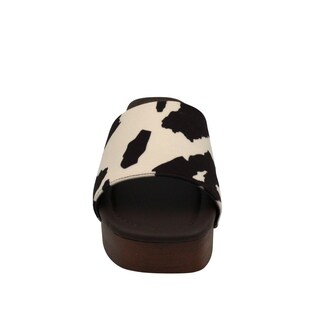 Foto 3 | Foto 3 | Sandalia Sueco Con Plataforma Bajita En Animal Print Senties Janika