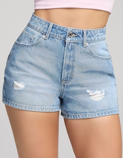 Foto 3 | Foto 3 | Short Mom Fit Tiro Super Alto Relax 0001stmc Seven Jeans