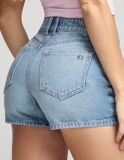 Foto 4 | Foto 4 | Short Mom Fit Tiro Super Alto Relax 0001stmc Seven Jeans