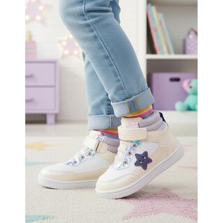 Foto 2 | Foto 2 | Tenis Bota Bubble Gummers Aurora I Estrellas Para Niña Blanco