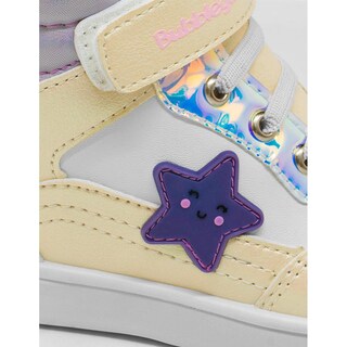 Foto 5 | Foto 5 | Tenis Bota Bubble Gummers Aurora I Estrellas Para Niña Blanco