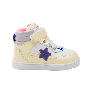 Foto 7 | Foto 7 | Tenis Bota Bubble Gummers Aurora I Estrellas Para Niña Blanco