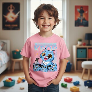 Foto 3 | Foto 3 | Playera Infantil Kpop Demon Hunters Diseño Derpy Color Rosa Talla 8