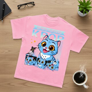 Foto 4 | Foto 4 | Playera Infantil Kpop Demon Hunters Diseño Derpy Color Rosa Talla 8