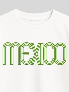 Foto 3 | Foto 3 | Playera Bipl 010 Blanca Mexico Retro para Hombre