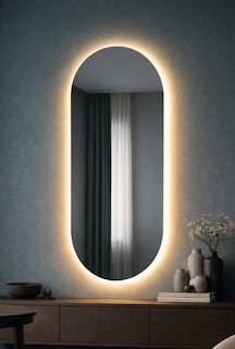 Foto 1 | Foto 1 | Espejo Led Touch 3 Tonos Capsula 120x50 Con Esmerilado Envia Espejos