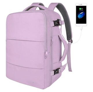 Foto 1 | Foto 1 | Mochila De Viaje Xtellar Impermeable Con Puerto Usb Morado