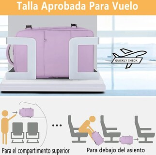 Foto 3 | Foto 3 | Mochila De Viaje Xtellar Impermeable Con Puerto Usb Morado