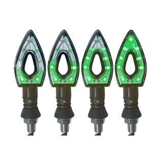 Foto 1 | Foto 1 | Direccionales Intermitentes Led Moto 4p Eo Safe Imports Esi-24034 Rojo