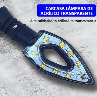 Foto 2 | Foto 2 | Direccionales Intermitentes Led Moto 4p Eo Safe Imports Esi-24035 Blanco