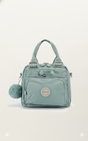 Mochila Para Dama Pistache Kiply Sintetico Akemi Nueva Imagen