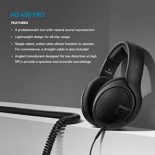 Foto 3 | Foto 3 | Auriculares Sennheiser Hd 400 Pro Open Back Dynamic Black - Venta Internacional.