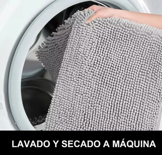 Foto 2 | Foto 2 | Tapetes De Baño Xtellar Absorbentes Antideslizantes Microfibra 2 Piezas 40x60 Cm Gris