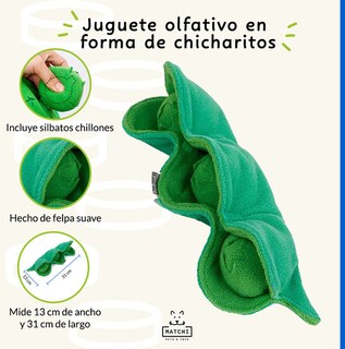 Foto 2 | Foto 2 | Peluche Chillón Interactivo Rellenable Juguetes Perros Verde
