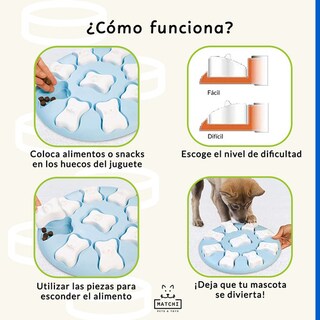 Foto 4 | Foto 4 | Juguete Búsqueda Y Entrenamiento Alimentación Lenta Perros