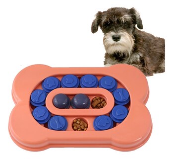 Foto 1 | Foto 1 | Juguete Plato Interactivo Dispensador Comida Y Premios Color Rosa