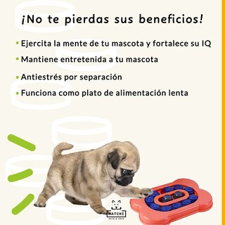 Foto 5 | Foto 5 | Juguete Plato Interactivo Dispensador Comida Y Premios Color Rosa