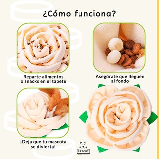 Foto 4 | Foto 4 | Tapete Olfativo Antiestrés Y Entrenamiento Perro Y Gato