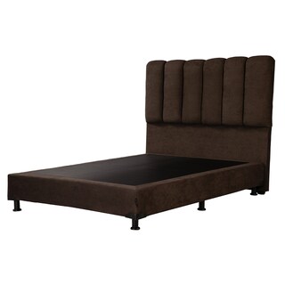 Foto 3 | Foto 3 | Cabecera Dicasa Kami + Box Color Chocolate Queen Size