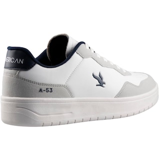 Foto 3 | Foto 3 | Tenis Caballero American Fire 7153 Blanco/gris Urbano Sport Casual Talla 26 A 29 M