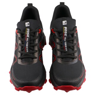 Foto 6 | Foto 6 | Zapato Caballero Bose 785 Negro/rojo Industrial Casual-hiking Talla 25 A 29 M