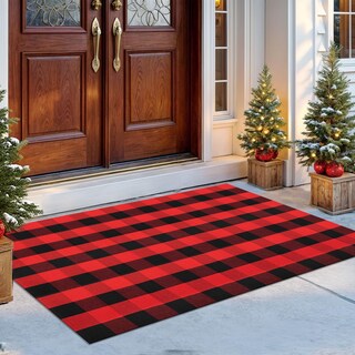 Foto 1 | Foto 1 | Alfombra Iohouze 122x183 Cm Algodón Diseño Búfalo Resistente