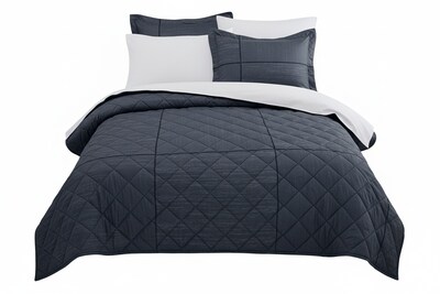 Foto 1 | Foto 1 | Colcha Calder Gris Dalfiori Individual