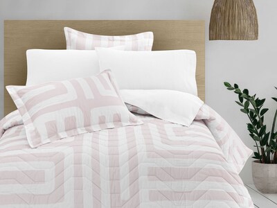 Foto 2 | Foto 2 | Colcha Pisani Color Rosa Dalfiori Queen Size