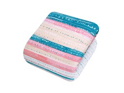 Colcha Dalfiori Carly Rosa Individual