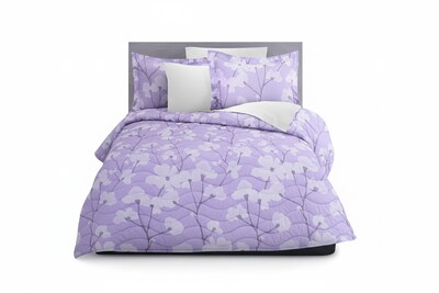 Foto 1 | Foto 1 | Colcha Cindel Lila Dalfiori Queen Size