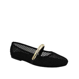 Foto 2 | Foto 2 | Flats de Malla Mary Jane con Aplicación Dorada Senties Sabrine