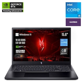 Foto 2 | Foto 2 | Laptop Acer Nitro 15.6'' Fhd Intel Core I5 210h Nvidia Rtx 4050 16gb 512gb Ssd Negra
