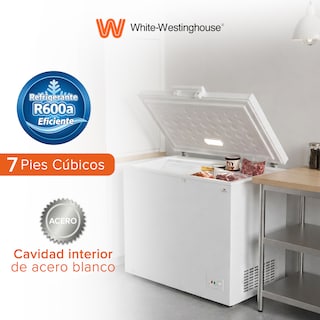 Foto 2 | Foto 2 | Congelador White-westinghouse 7 Pies 200 Litros Blanco Wwccf071200lhwsd