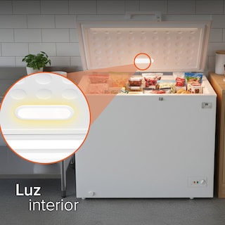 Foto 4 | Foto 4 | Congelador White-westinghouse 9 Pies 251 Litros Blanco Wwccf89251lhwsd